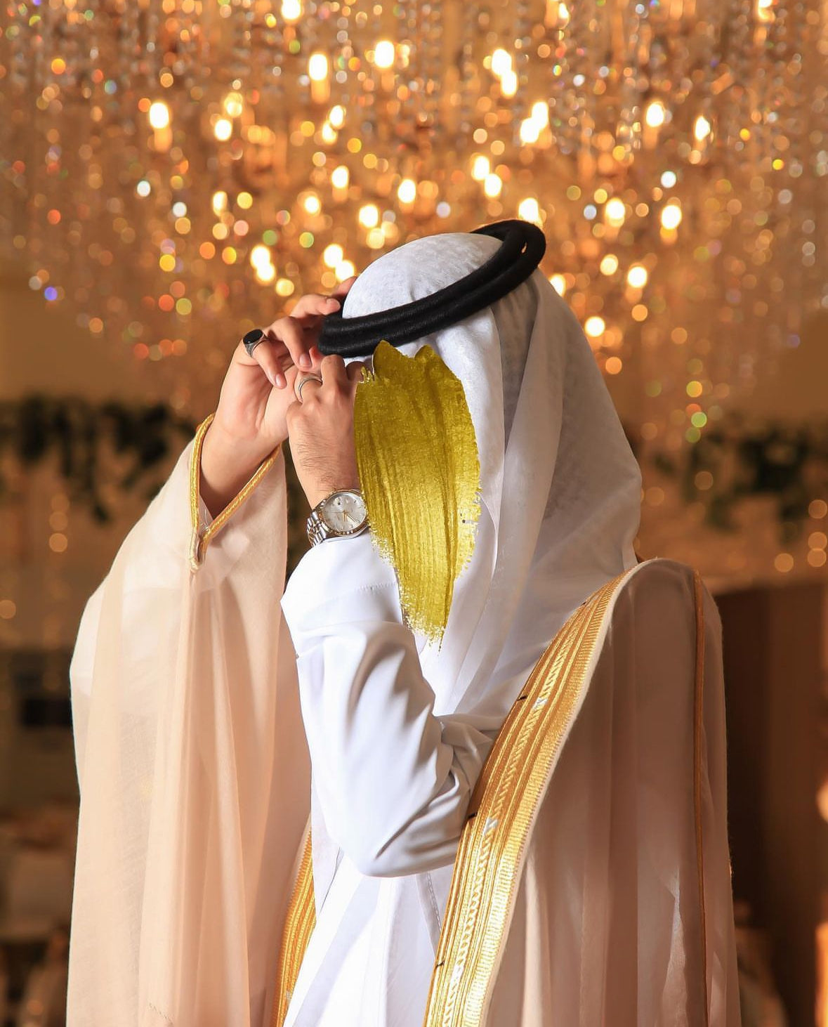 OVERCOAT ARAB BEIGE BISHT CLOAK - Arewa Collections