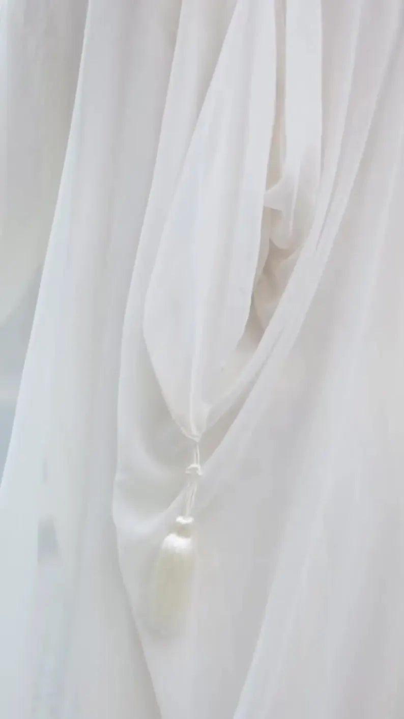 Cape Selham Burnous pur lin