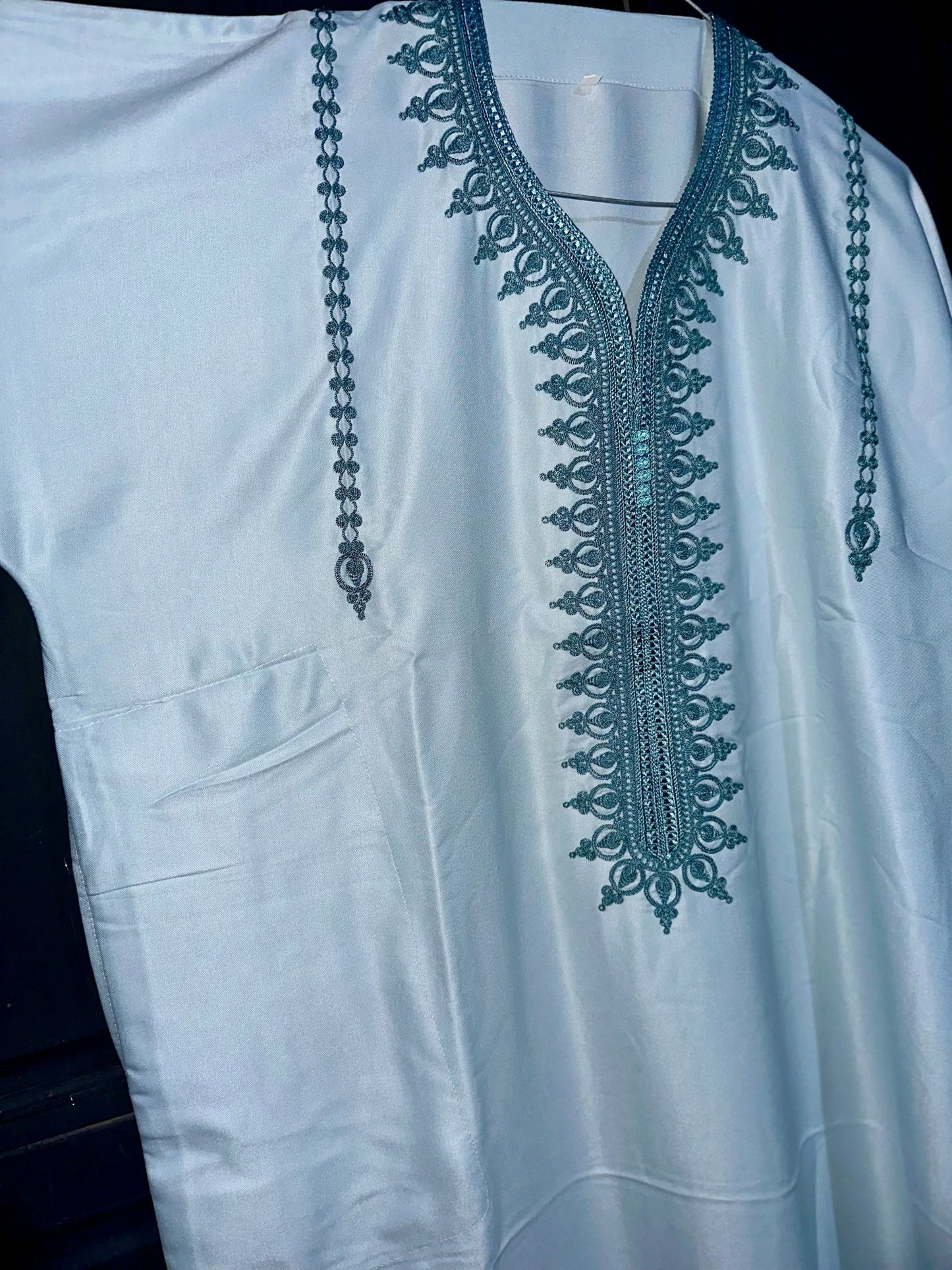 Al Ahal Cotton Moroccan Gandoura - Arewa Collections