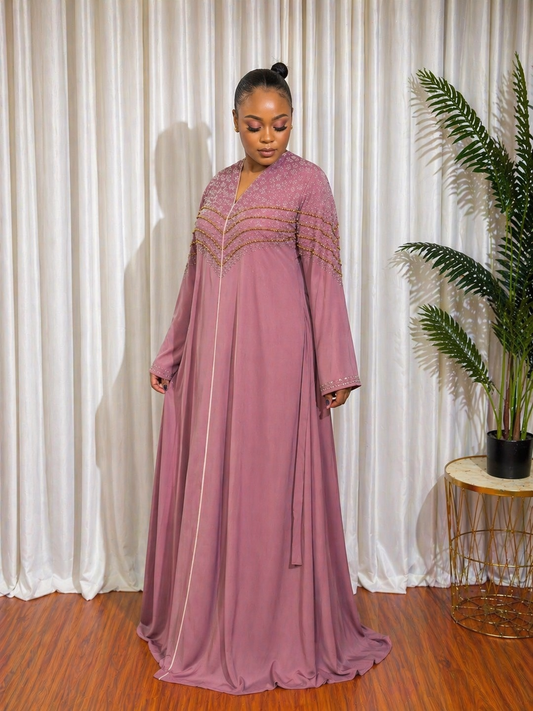 Meehan Embellished Abaya from Arewa Collections