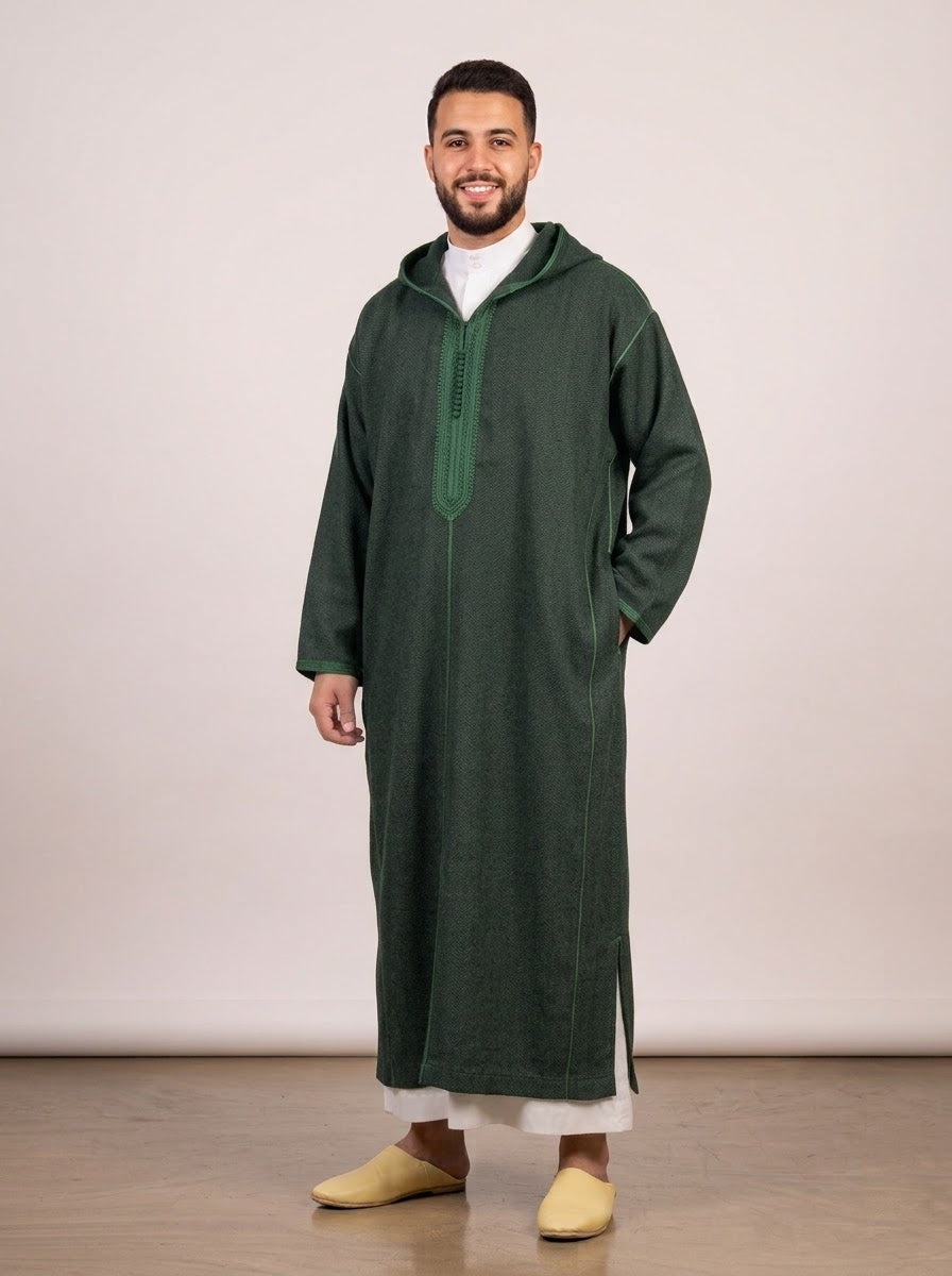 Winter Moroccan Hooded Djellaba