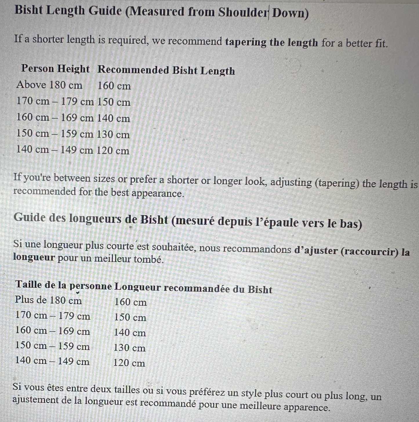 OVERCOAT BLACK - SILVER SAOUDI BISHT