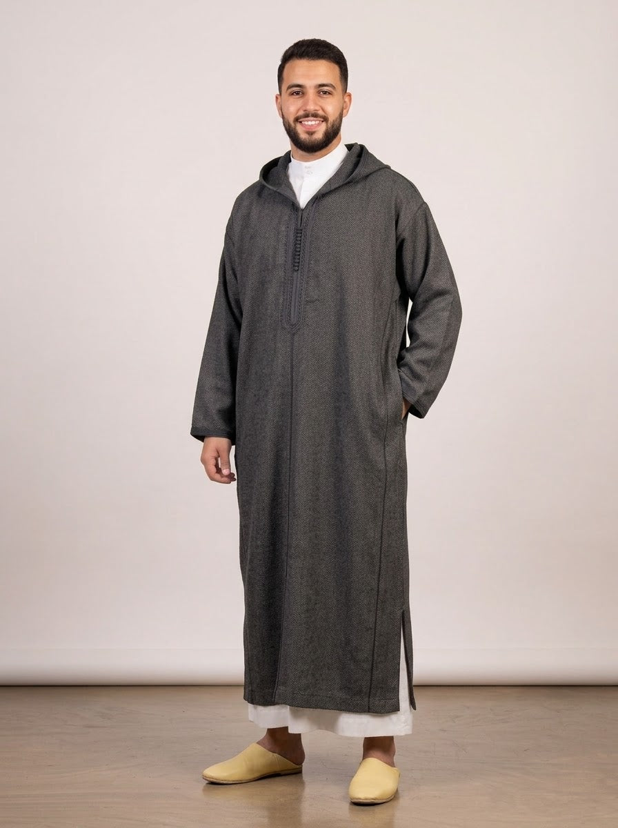 Winter Moroccan Hooded Djellaba