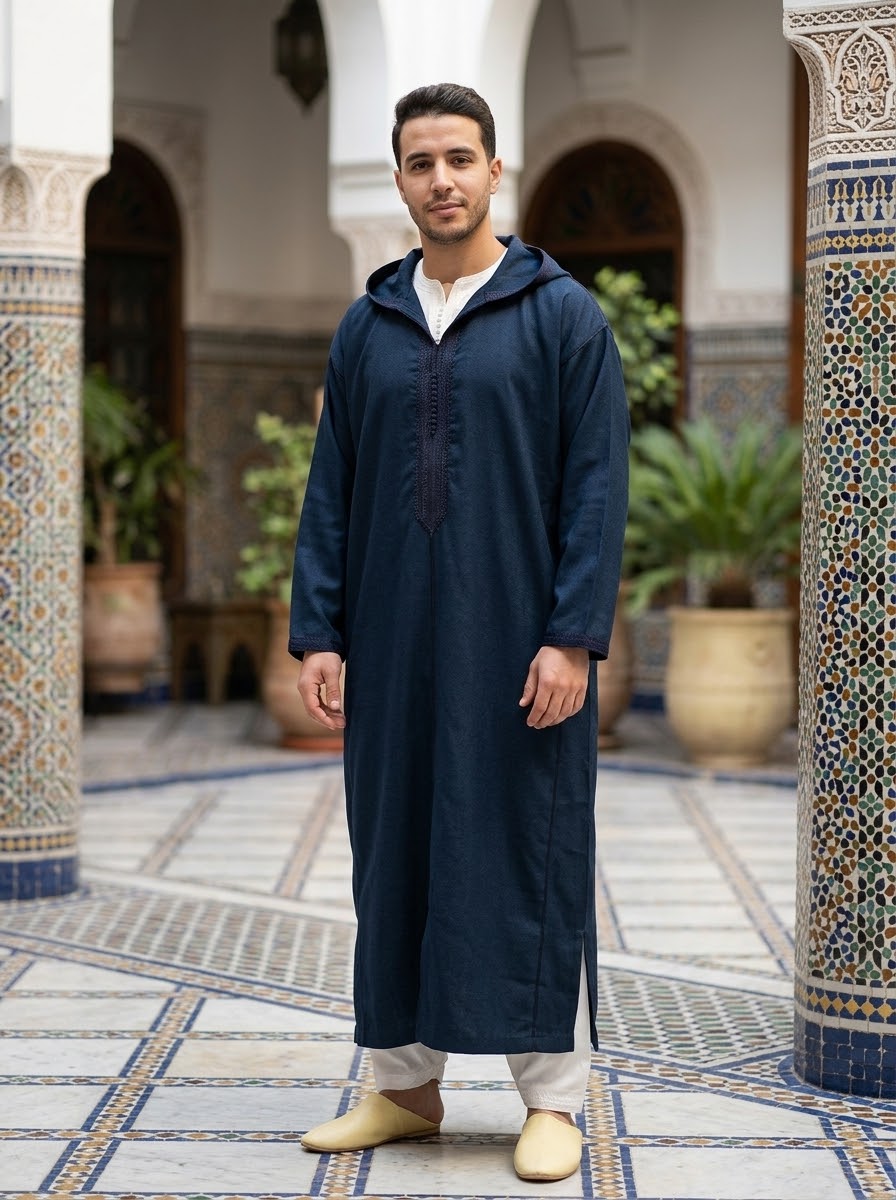 Winter Moroccan Hooded Djellaba