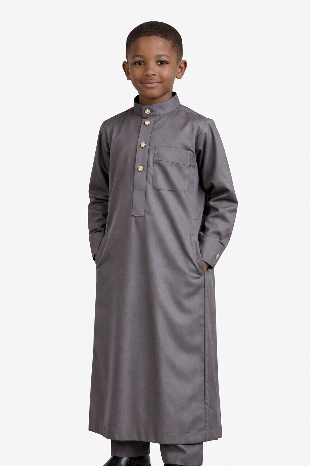 Premium Two piece Kids Cotton Thobe