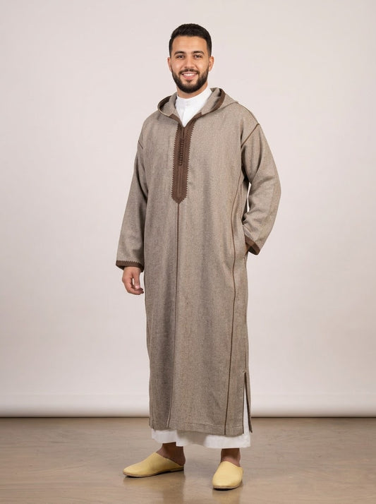 Winter Moroccan Hooded Djellaba