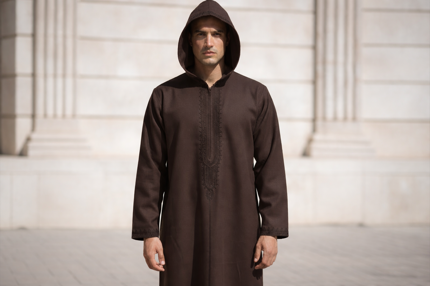 Moroccan Winter Brown Djellaba
