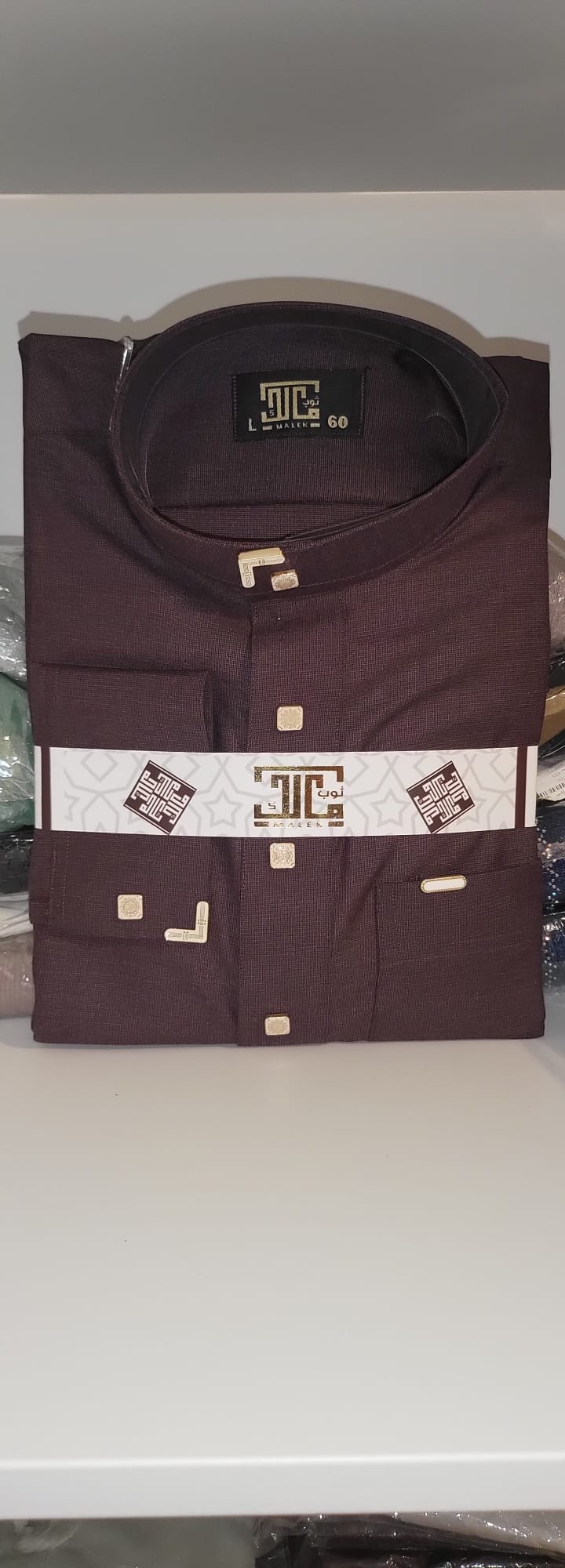 Thobes en coton pour hommes, taille 60 uniquement