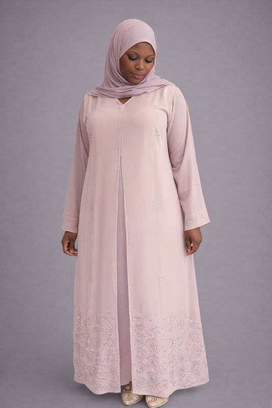 Radiance Stone Embroidered Abaya