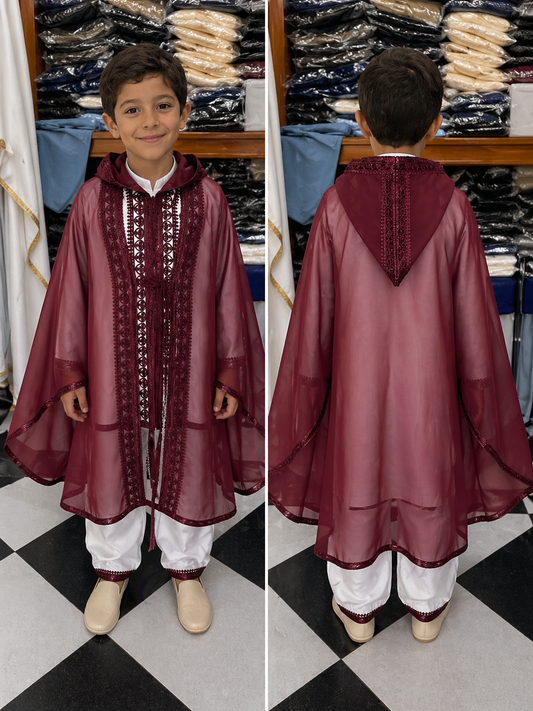 Royal Kid Three pieces Jabador with Cape