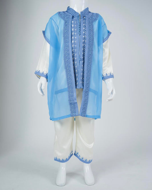 Blue Kid Royal Jabador - Arewa Collections