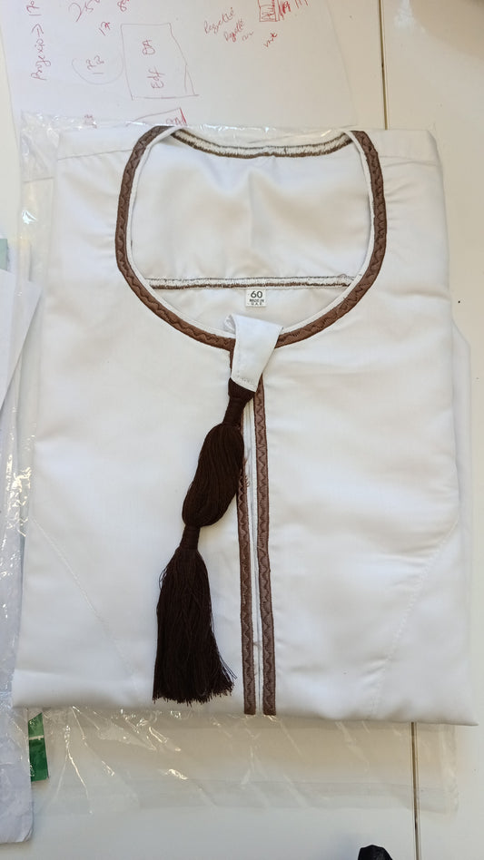 Omani  Embroidered Thobe Size 60